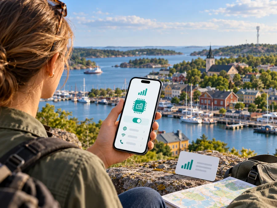 Ålcom eSIM Finlandiya: koşullar ve kontrol listesi