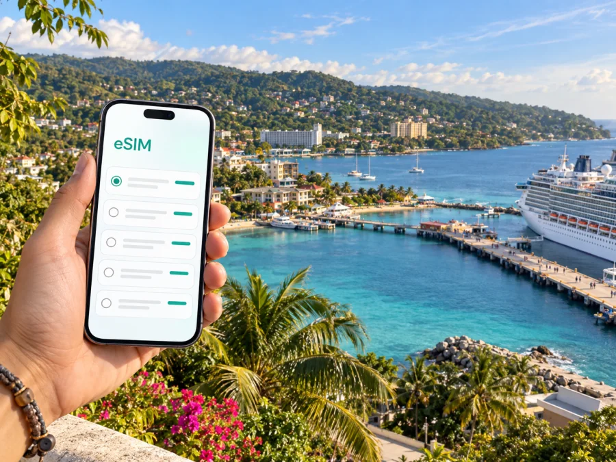 Ocho Rios eSIM: Jamaika’da Mobil İnternet Rehberi