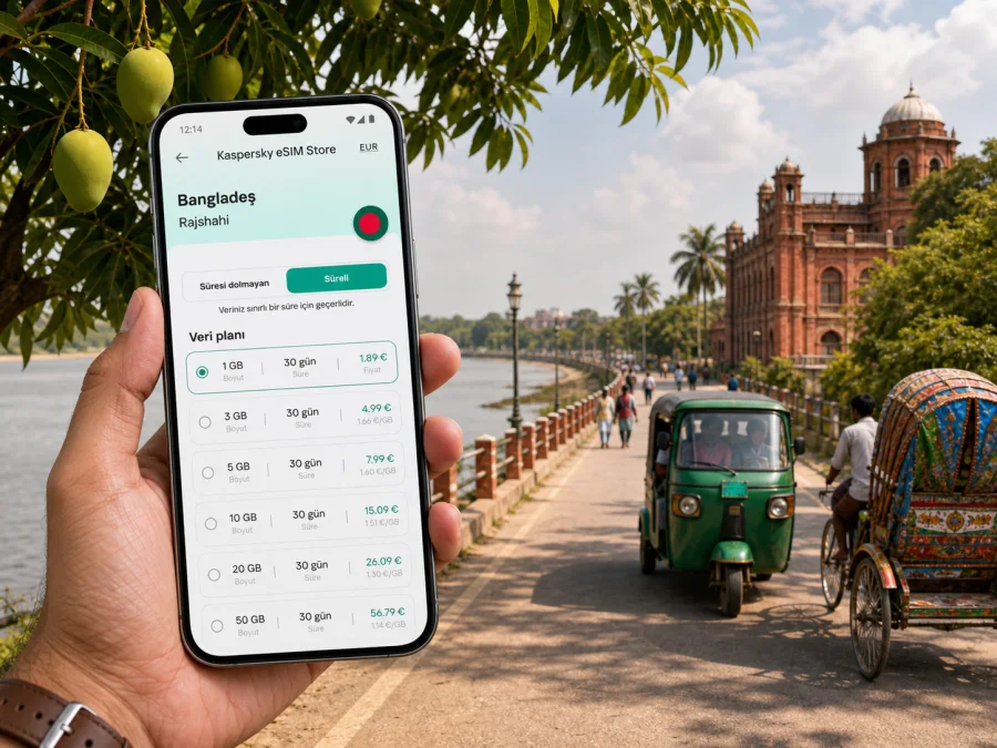 Rajshahi eSIM: mobil internet rehberi