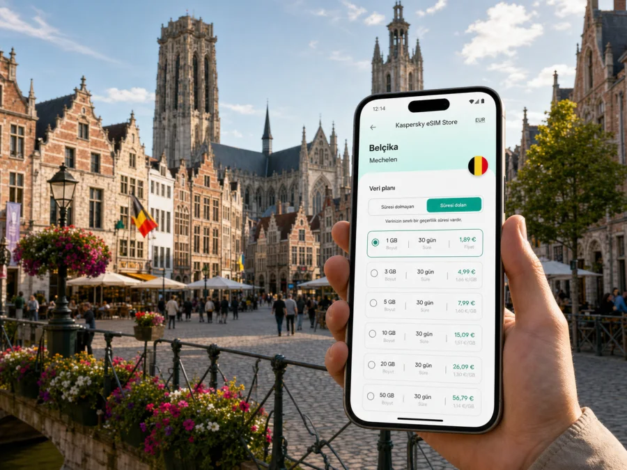 Mechelen eSIM: mobil internet rehberi