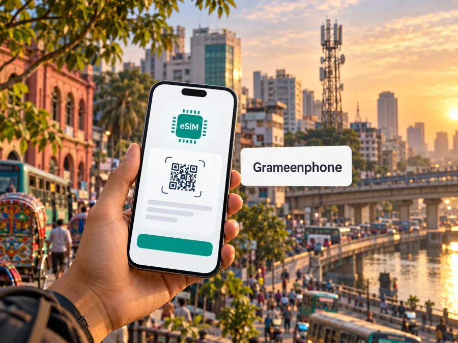 Grameenphone- eSIM Bangladeş’te: Bilmeniz Gerekenler