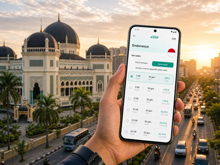 Medan eSIM: mobil internet rehberi