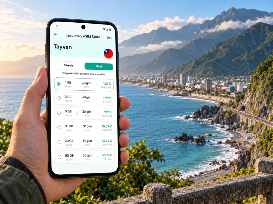 Hualien eSIM: Tayvan’da mobil internet rehberi