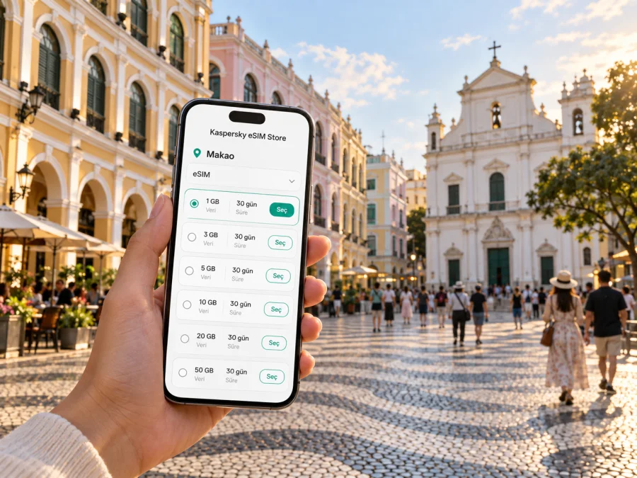 Senado Meydanı eSIM: Makao’da Mobil İnternet