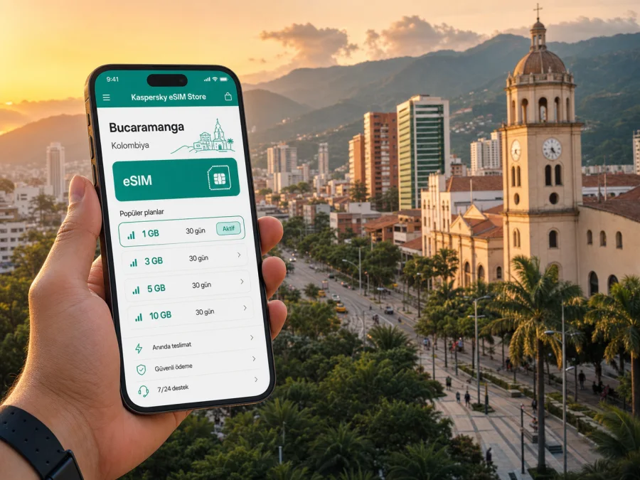 Bucaramanga eSIM: mobil internet rehberi