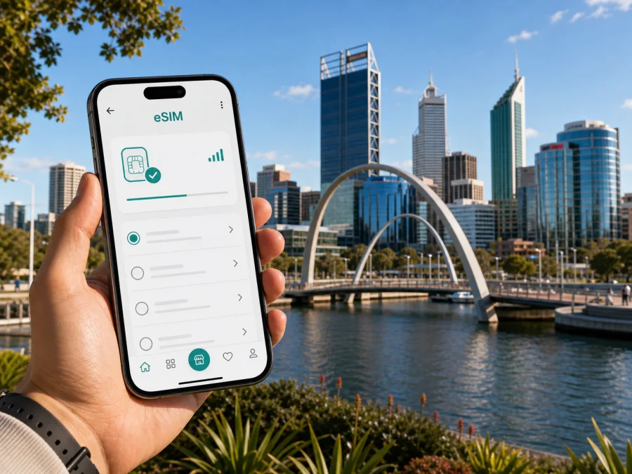 Perth eSIM: mobil internet ve bağlantı rehberi