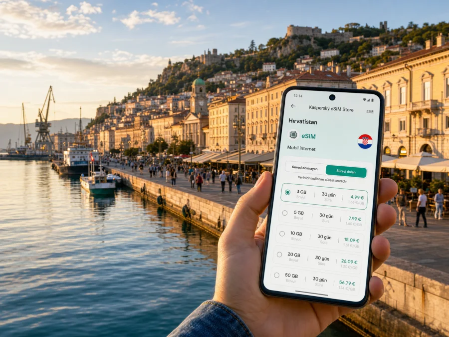 Rijeka eSIM: mobil internet rehberi
