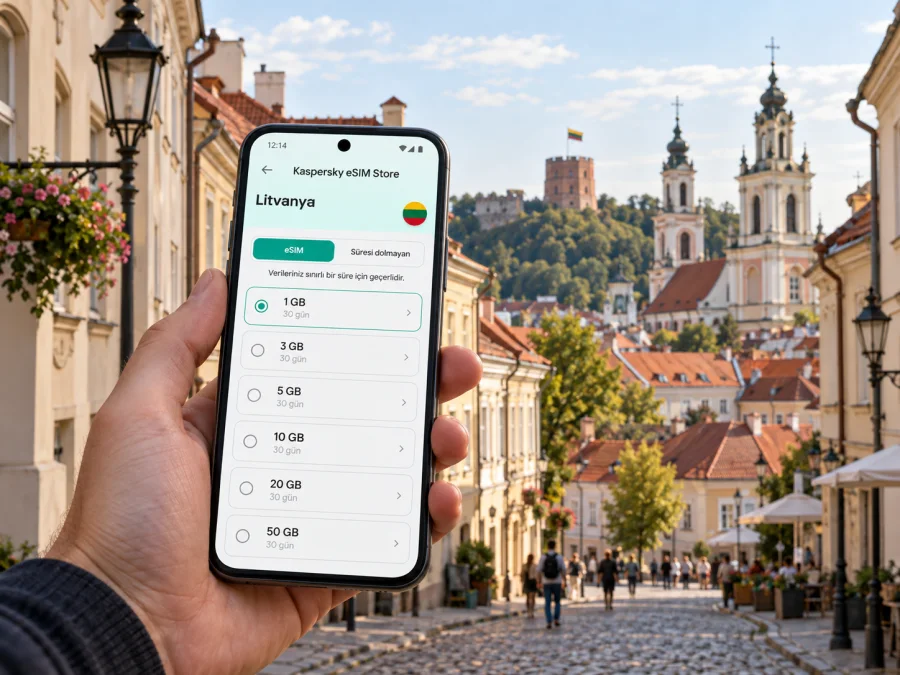 Vilnius eSIM: Litvanya Seyahati İçin Mobil İnternet