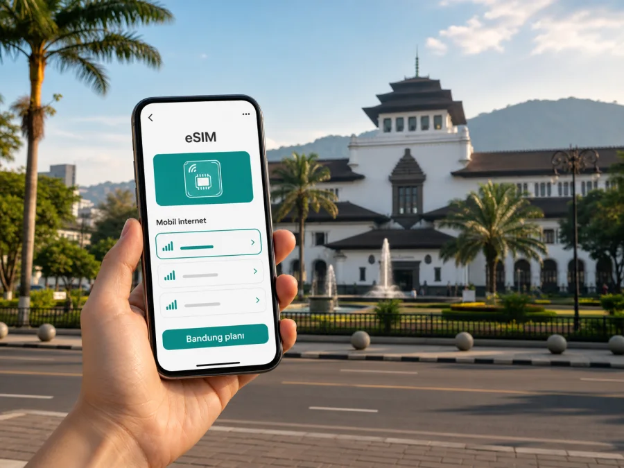 Bandung eSIM: mobil internet rehberi