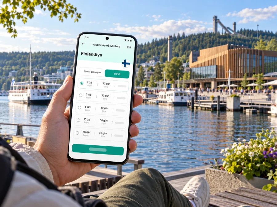 Lahti’de eSIM ve mobil internet | Finlandiya