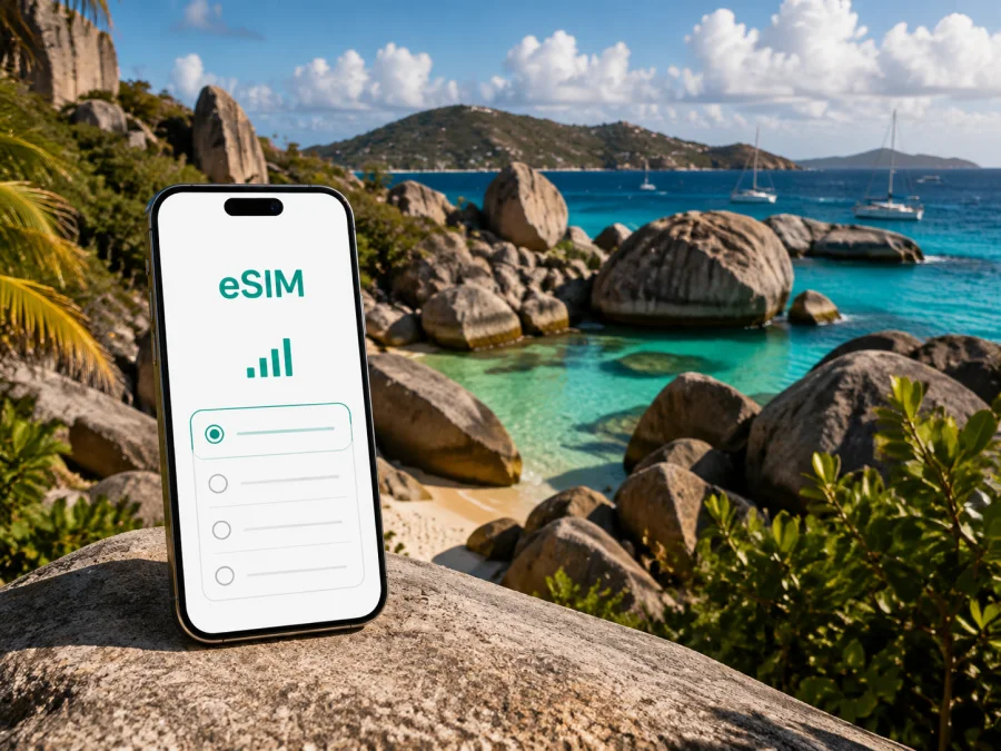 Virgin Gorda eSIM: mobil internet rehberi