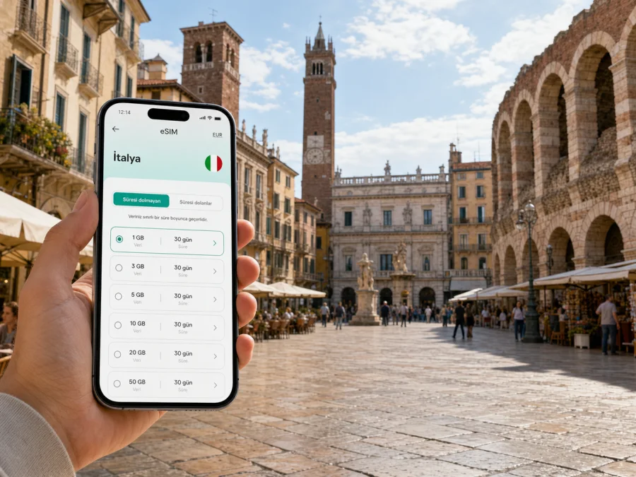 Verona eSIM: mobil internet rehberi