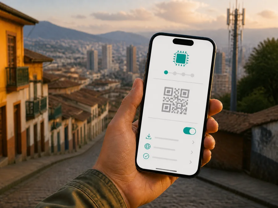 Tigo eSIM Kolombiya: bağlantı ve kurulum rehberi
