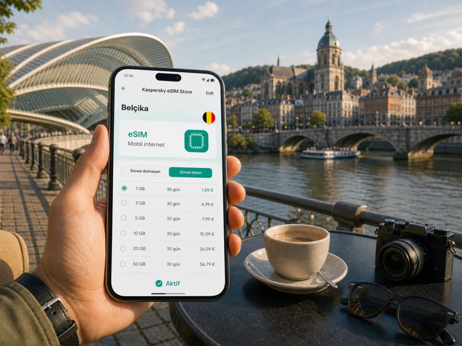 Liege eSIM: mobil internet ve bağlantı rehberi