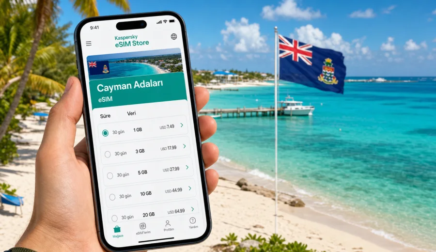Cayman Adaları eSIM: mobil internet rehberi