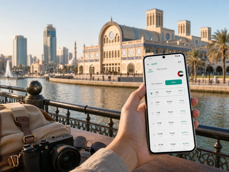 Sharjah eSIM: mobil internet rehberi