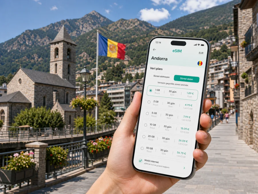 Sant Julia de Loria eSIM ve İnternet Rehberi