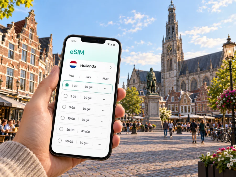 Haarlem'de eSIM ve Mobil İnternet Rehberi