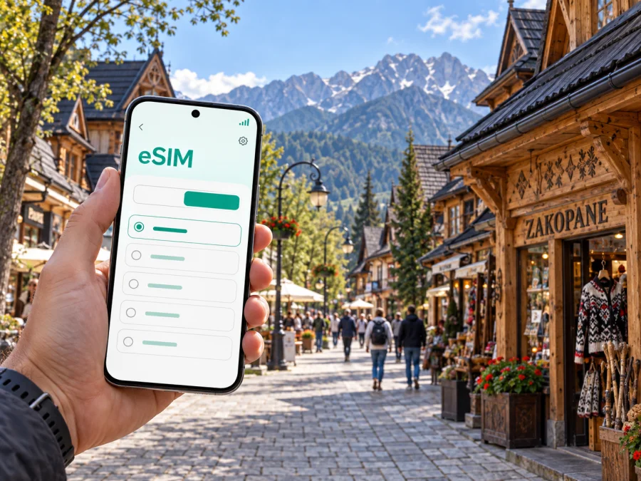 Zakopane eSIM: Polonya’da Mobil İnternet Rehberi