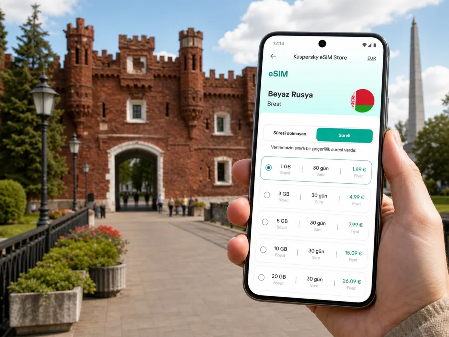 Brest eSIM: mobil internet rehberi