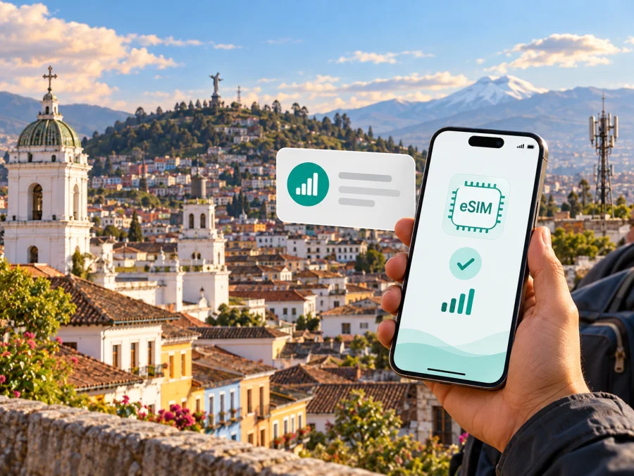 Claro eSIM Ekvador’da: bağlantı ve seyahat rehberi