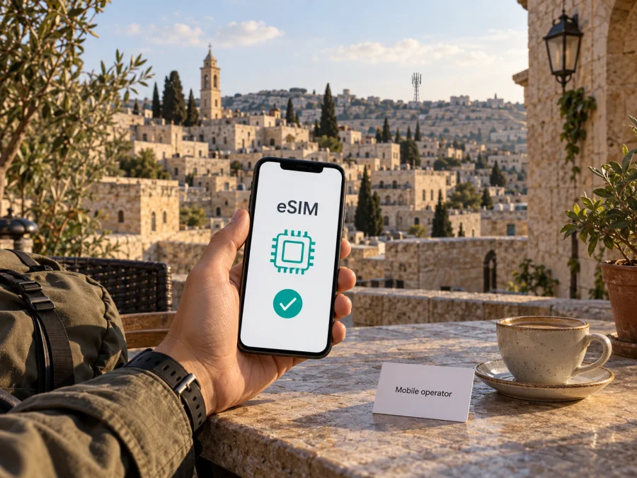 Ooredoo Filistin’de eSIM: Kurulum ve Seyahat Rehberi