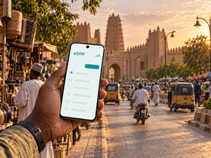 Kano eSIM: Nijerya'da mobil internet rehberi