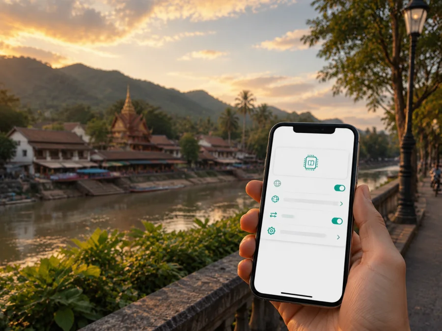 ETL Laos eSIM: seyahatte neyi kontrol etmeli?