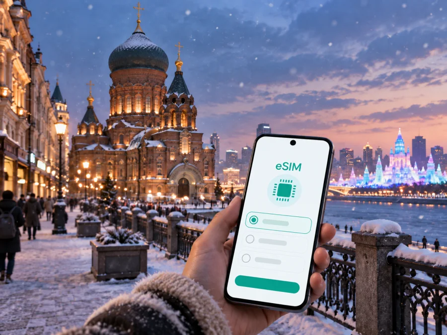 Harbin eSIM: Çin'de mobil internet rehberi
