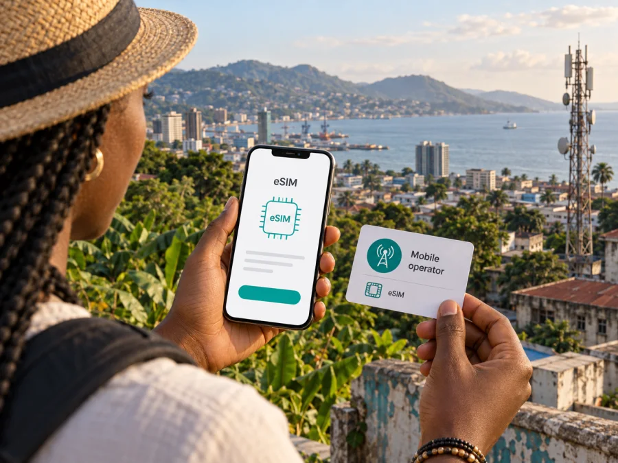 Sierratel eSIM Sierra Leone'de: bağlantı rehberi
