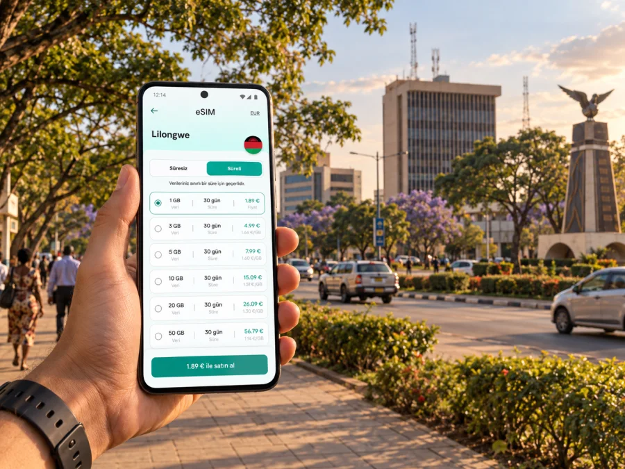 Lilongwe eSIM: Malavi'de Mobil İnternet Rehberi