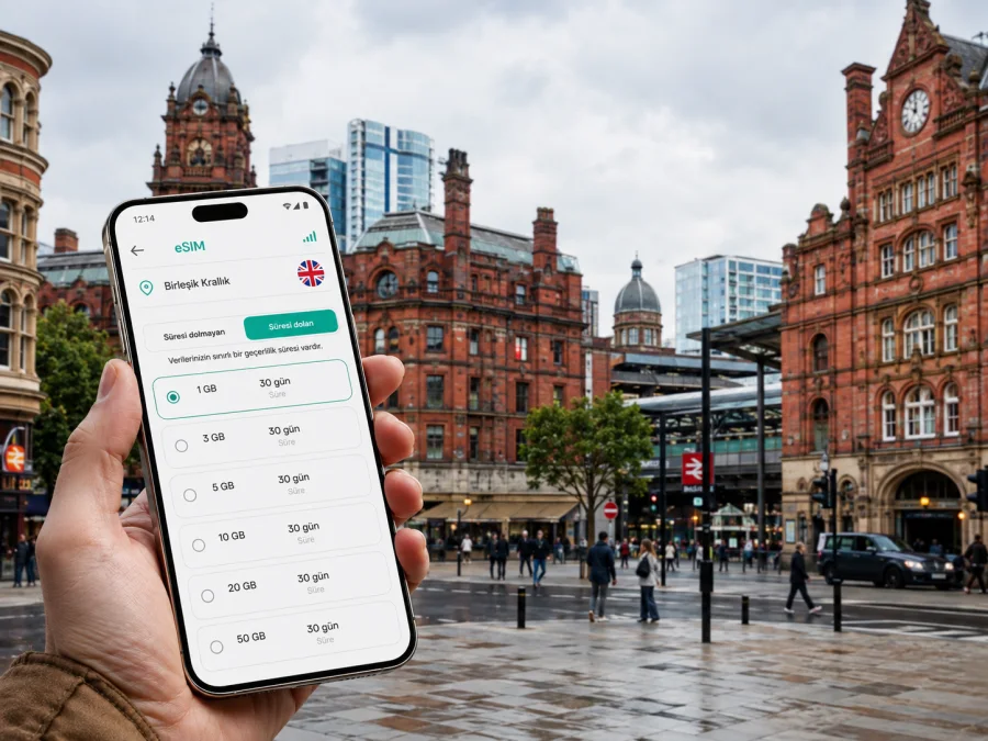Leeds eSIM: Mobil internet ve bağlantı rehberi