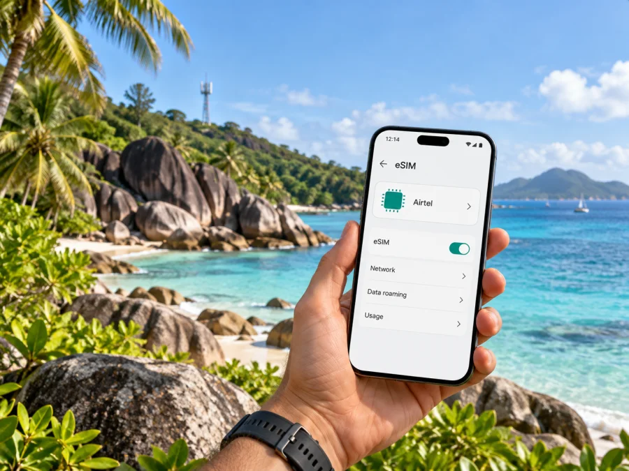 Airtel eSIM Seyşeller’de: neleri kontrol etmeli?