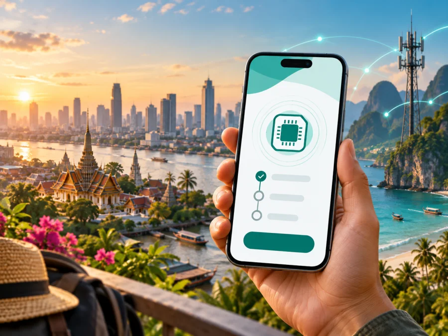 Penguin eSIM Tayland'da: neyi kontrol etmeli