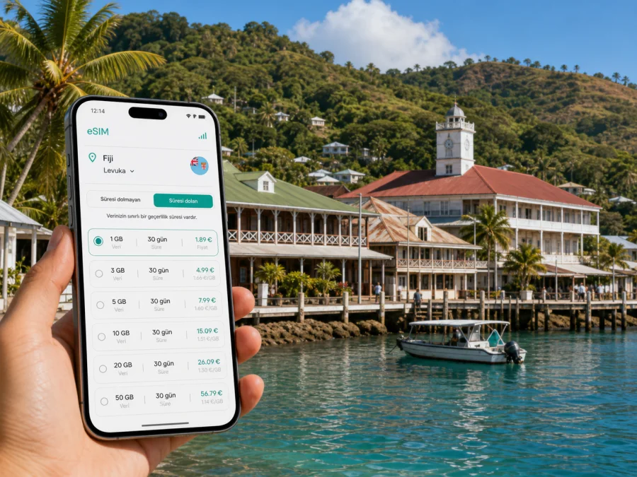Levuka eSIM: mobil internet rehberi
