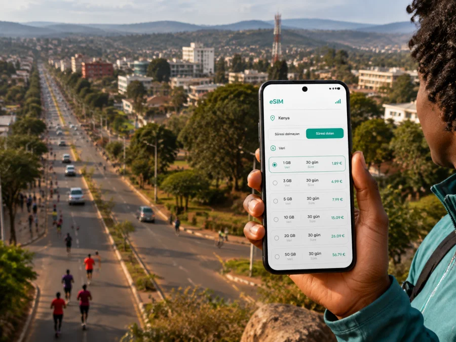 Eldoret eSIM: Kenya'da mobil internet rehberi