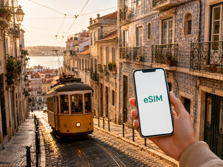 Lizbon eSIM: mobil internet ve bağlantı rehberi
