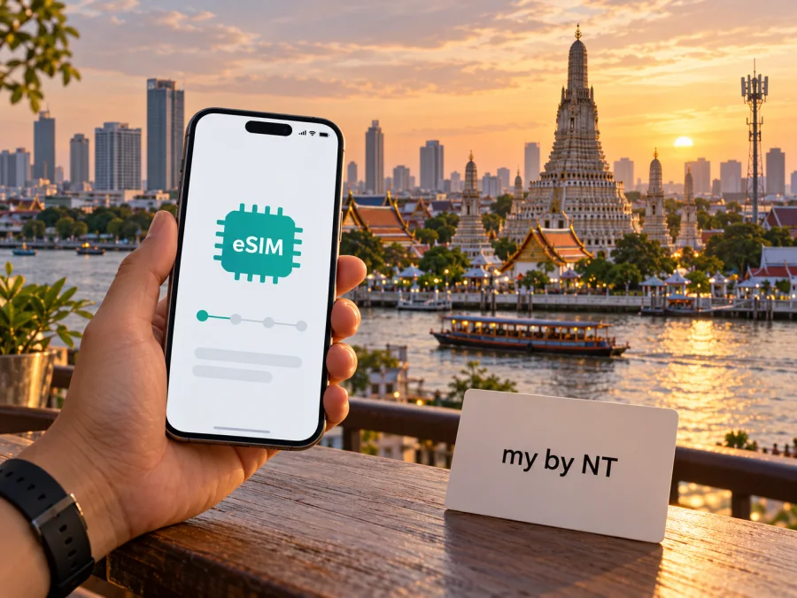 my by NT eSIM Tayland’da: bağlantı ve kontrol rehberi