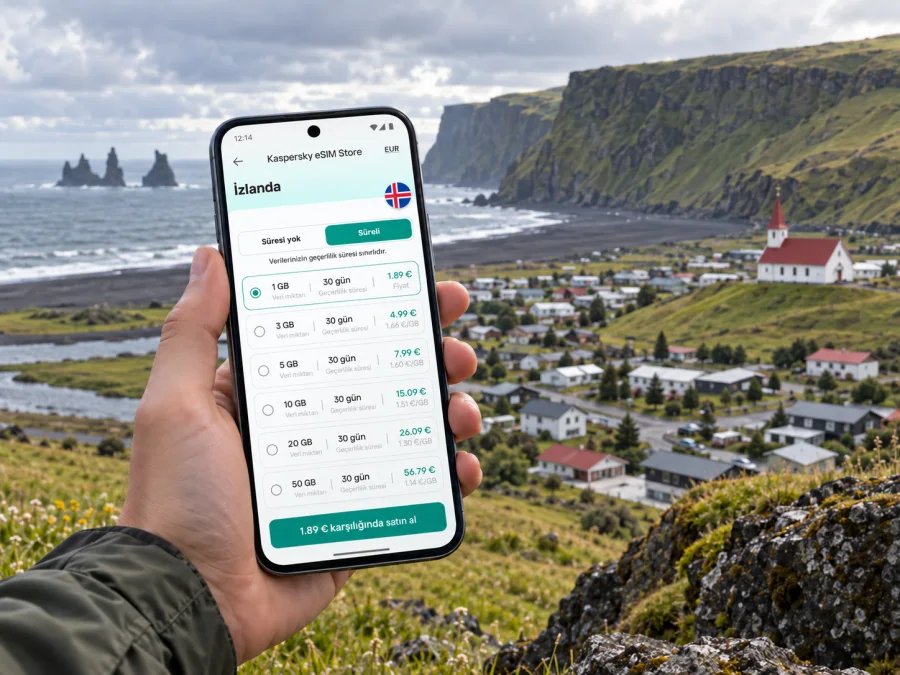 Vik eSIM: İzlanda'da mobil internet rehberi