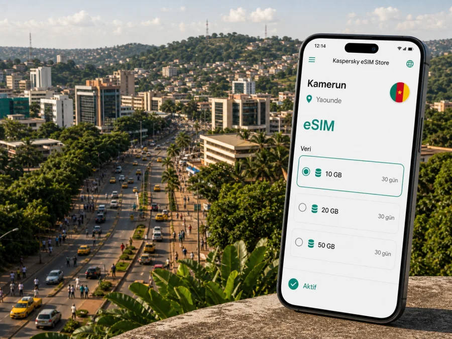 Yaounde eSIM: mobil internet rehberi