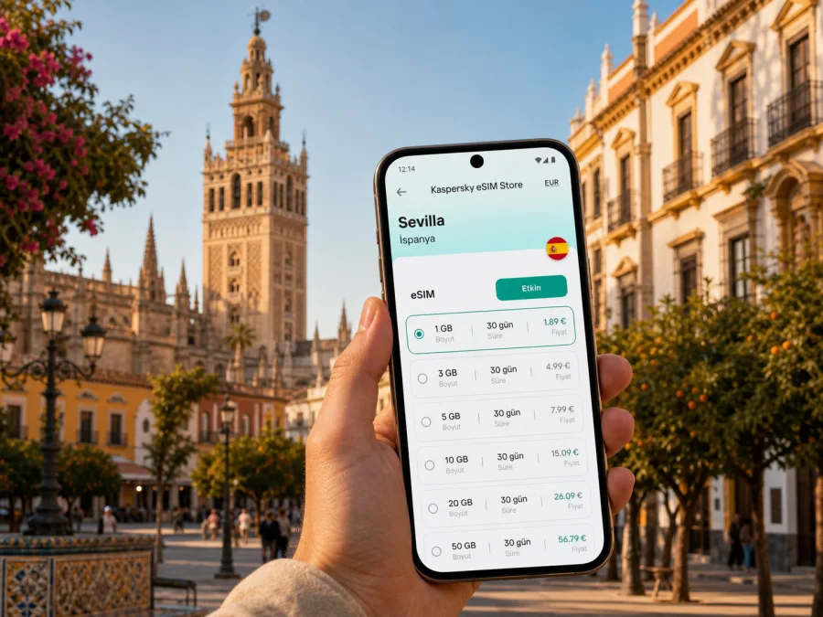 Sevilla eSIM: mobil internet rehberi