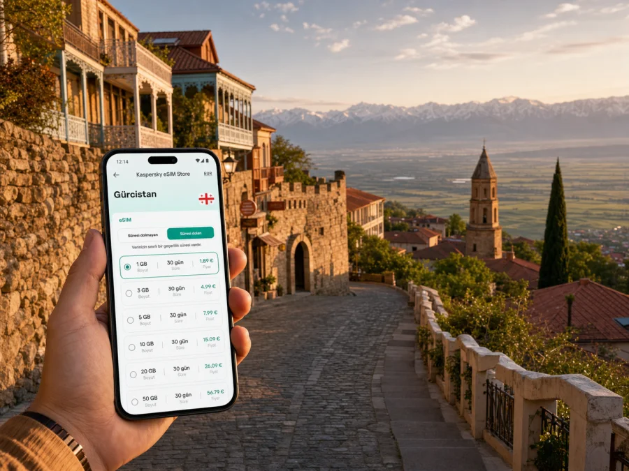 Sighnaghi eSIM: mobil internet rehberi
