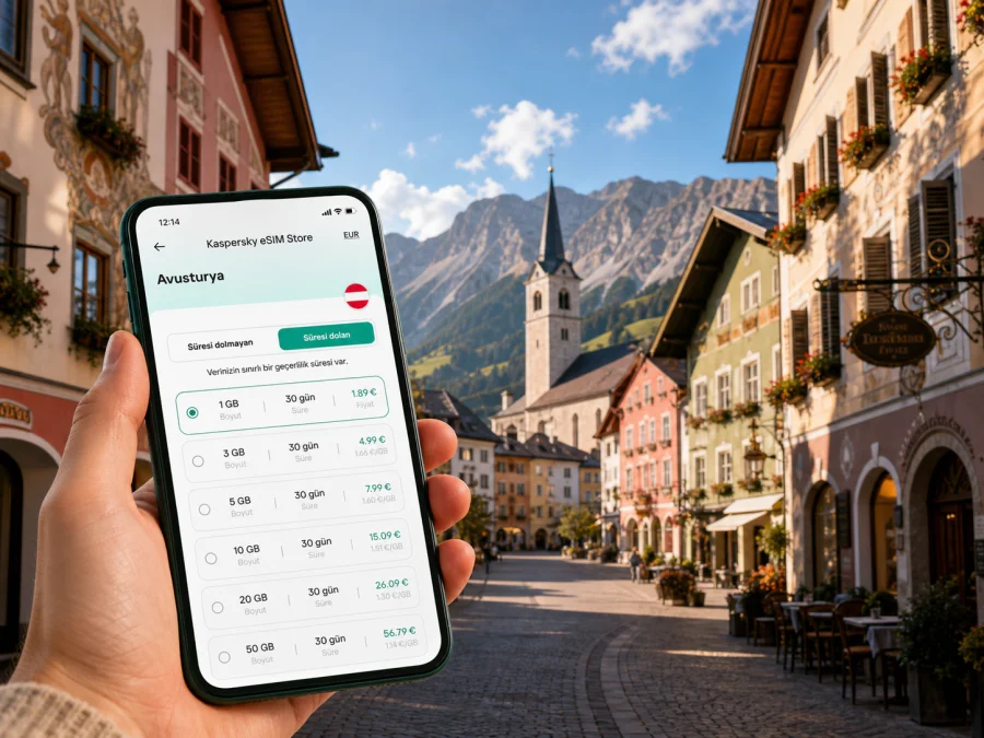 Kitzbühel eSIM: Mobil internet rehberi