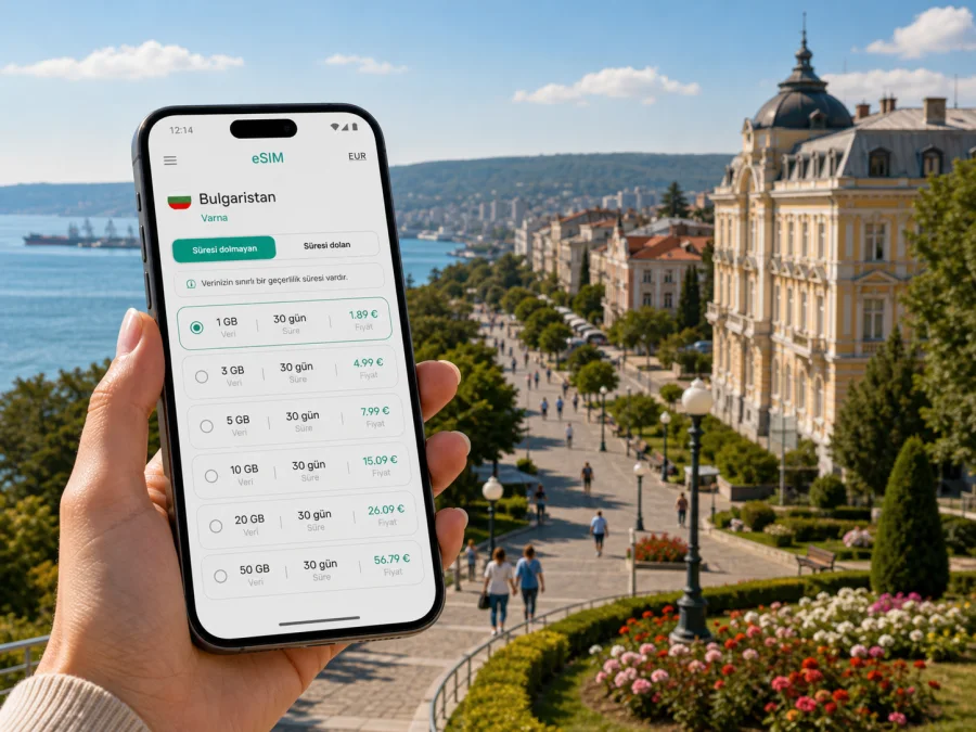 Varna eSIM: mobil internet rehberi