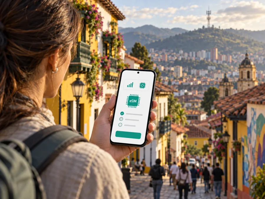 Movistar eSIM Kolombiya’da: gezgin rehberi