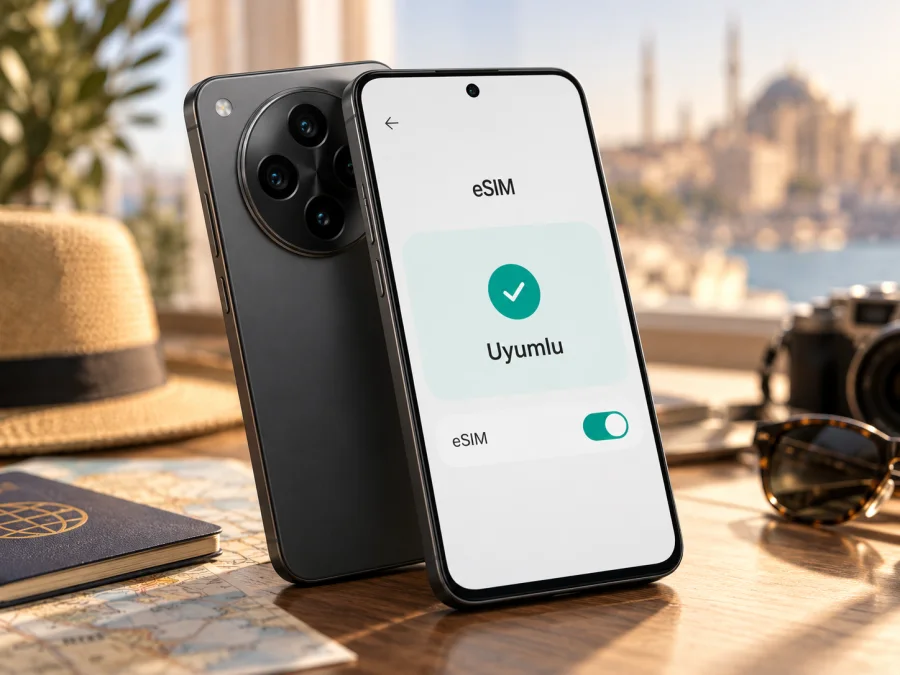 Oppo Find X8 128GB eSIM Uyumluluğu
