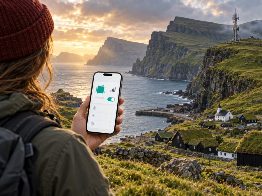 Føroya Tele eSIM Faroe Adaları: Ziyaretçi Rehberi