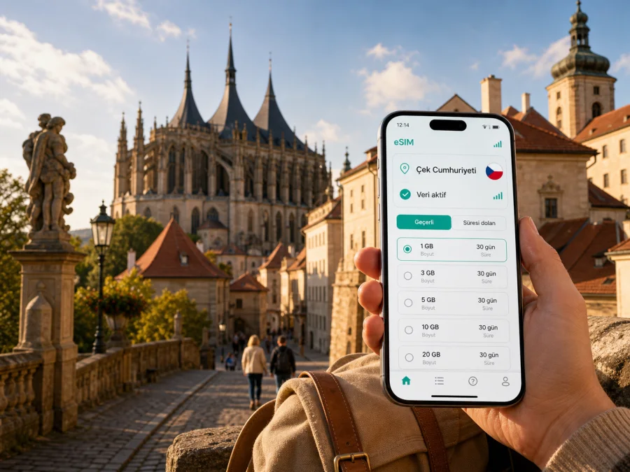 Kutna Hora eSIM: mobil internet rehberi