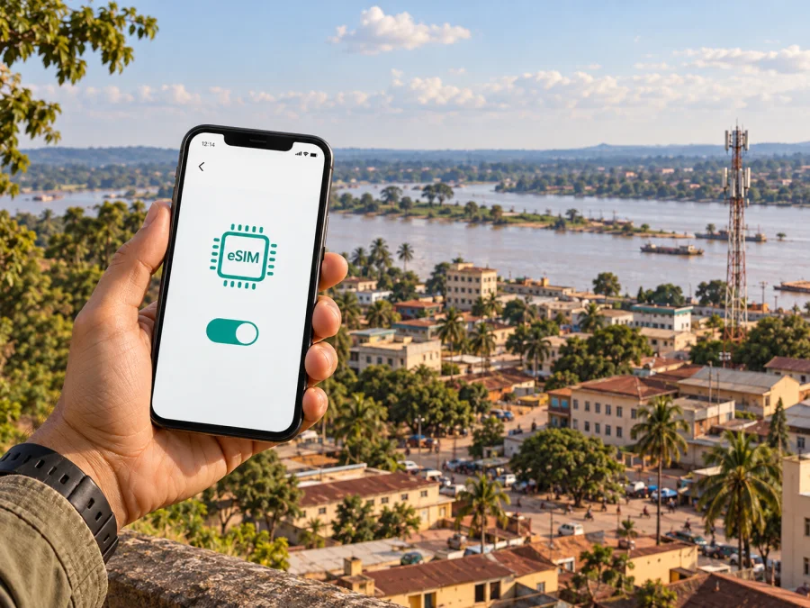 Orange eSIM Orta Afrika Cumhuriyeti’nde: rehber