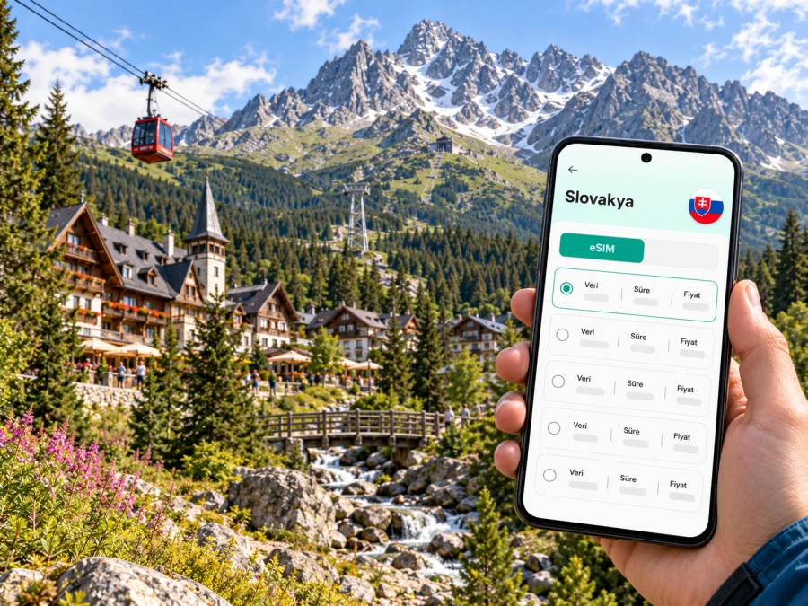 Tatranska Lomnica eSIM: Slovakya Seyahat Rehberi